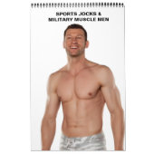 Hot Typ Sportwitze Shirless Military Muskel Kalender (Titelbild)