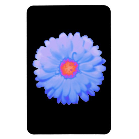 Hot und Cold Marigold Premium Magnet (Vertikal)