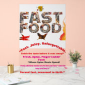 "Hot & Unglaublich witzig Business Promotions" Acrylschild (Hochzeit)