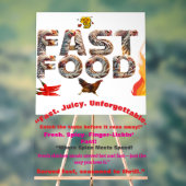 "Hot & Unglaublich witzig Business Promotions" Acrylschild (Neutral)