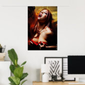 Hot Vampiress Poster (Heimbüro)