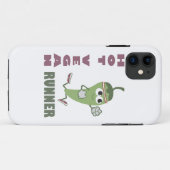 Hot Vegan Runner Case-Mate iPhone Hülle (Rückseite (Horizontal))