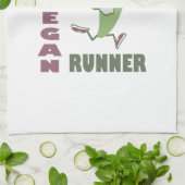Hot Vegan Runner Handtuch (Gefaltet)