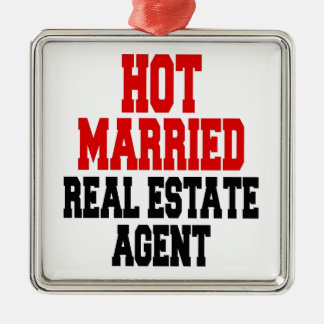 Hot Verheiratet Real Anwesen Agent Silbernes Ornament