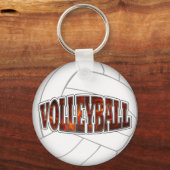 Hot Volleyball Schlüsselanhänger (Vorderseite)