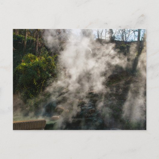 Hot Water Cascade, Hot Springs National Park, Ar Postkarte (Vorderseite)