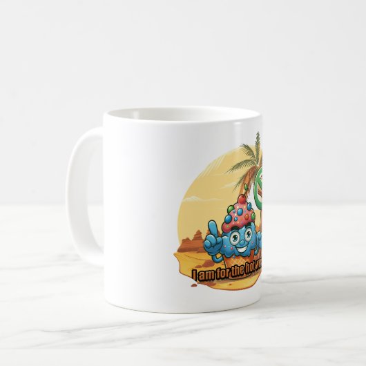 Hot Weather Hero Kaffeetasse (Vorderseite Links)