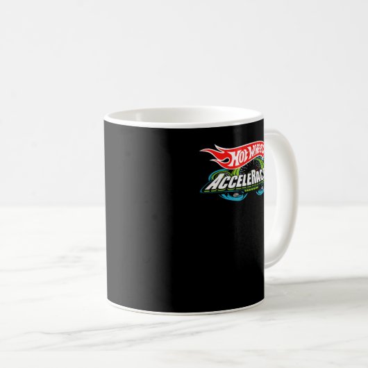 Hot Wheels AcceleRacers Logo T-Shirt Kaffeetasse (VorderseiteRechts)