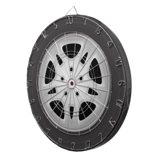 Hot Wheels Dartboard Dartscheibe (Vorderseite rechts)