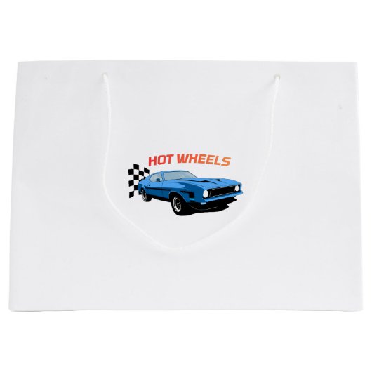 Hot Wheels – Geschwindigkeit, Stil & Leistung Große Geschenktüte (Vorderseite)