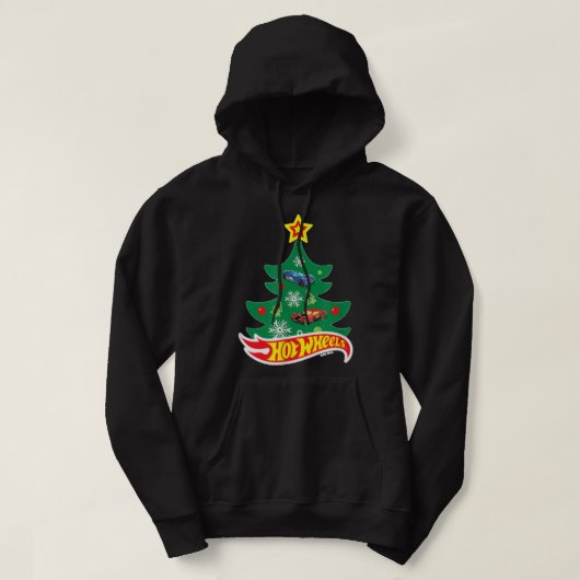 Hot Wheels Hot Wheels Weihnachtsbaum Hoodie (Design vorne)