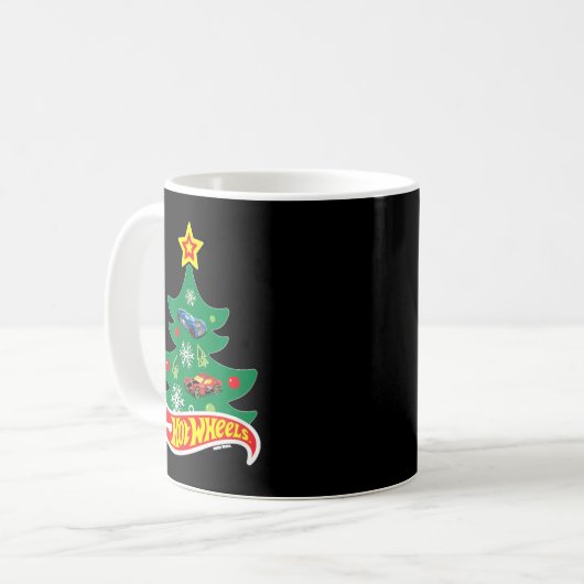 Hot Wheels Hot Wheels Weihnachtsbaum Kaffeetasse (Vorderseite Links)