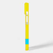 Hot Yellow iPhone 14 Pro Max Fall Case-Mate iPhone Hülle (Rückseite / Links)