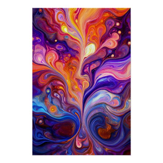 Hotandria - Herbstliches Muster (1/8) - Download Poster (Vorderseite)