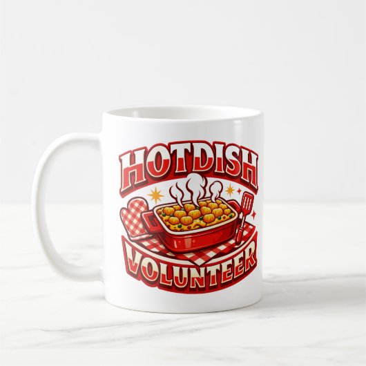 HOTDISH-Freiwilliger Kaffeetasse (Links)