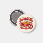 HOTDISH Freiwilliger Magnet (Vorderseite/Rückseite)