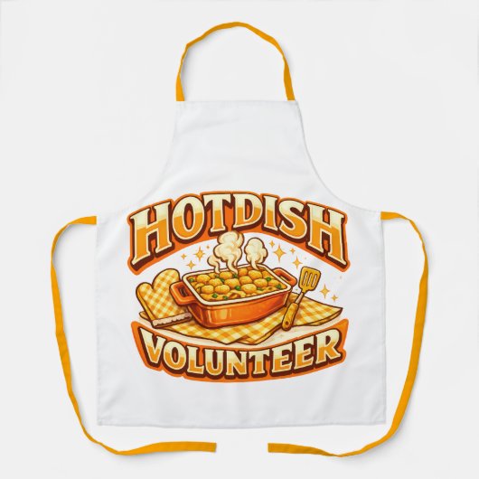 HOTDISH-Freiwilliger Schürze (Vorderseite)