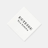 Hotdish Napkins - You Betcha Napkins Serviette (Ecke)