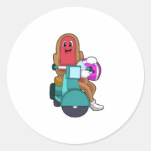 Hotdog als Biker mit Scooter.PNG