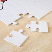 Hotdog als Mechaniker mit Tool Puzzle (Seite)