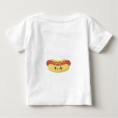 Hotdog Baby T-shirt (Rückseite)