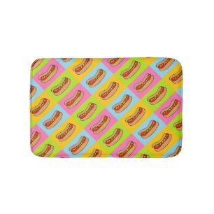 Hotdog-Badetuch Badematte