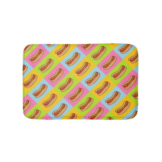 Hotdog-Badetuch Badematte (Vorderseite)