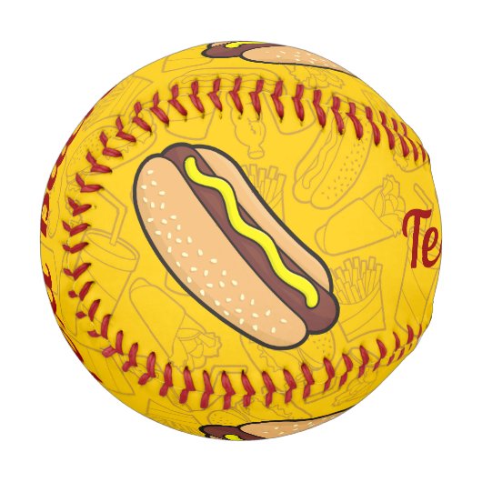 Hotdog Baseball (Vorderseite Links)
