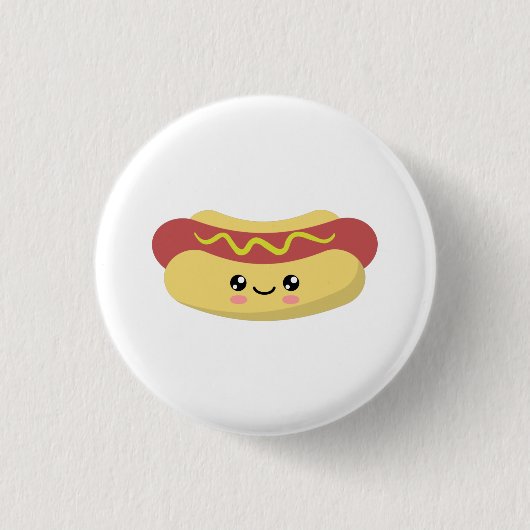 Hotdog Button (Vorderseite)