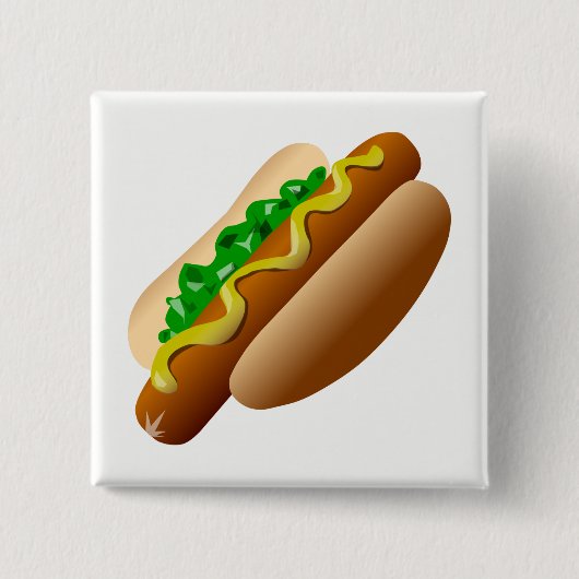 Hotdog Button (Vorderseite)