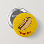 Hotdog Button (Vorne & Hinten)