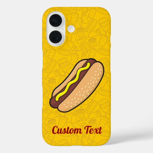 Hotdog Case-Mate iPhone Hülle (Rückseite)