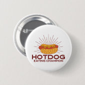 Hotdog-Champion Button (Vorne & Hinten)