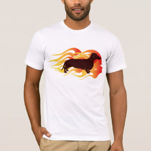 Hotdog-Dackel T-Shirt