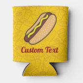Hotdog Dosenkühler (Vorderseite)