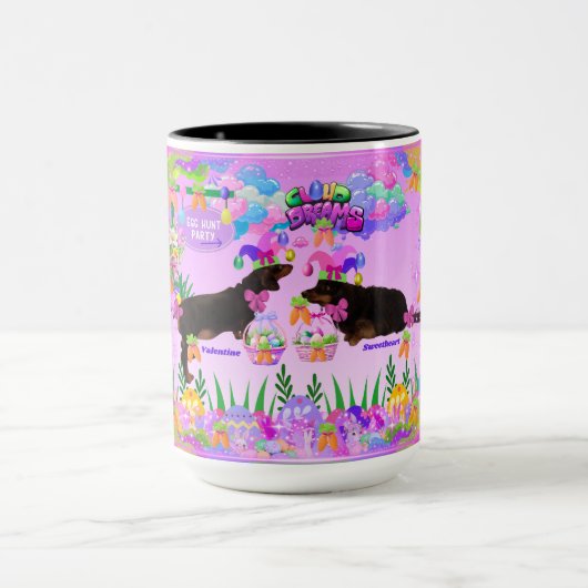 Hotdog Dream Sisters Kaffeetasse (Zentrum)