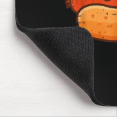 Hotdog Emotional Suprt Dog Funny Saying Men Women Mousepad (Ecke)