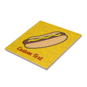 Hotdog Fliese (Seite)