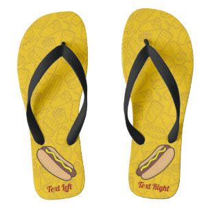 Hotdog-Flip-Flops Badesandalen