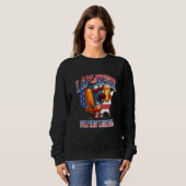 Hotdog Funny Wiener 4th of July Patriotic Sweatshirt (Vorne ganz)