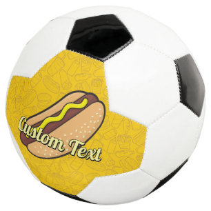 Hotdog-Fußballball Fußball