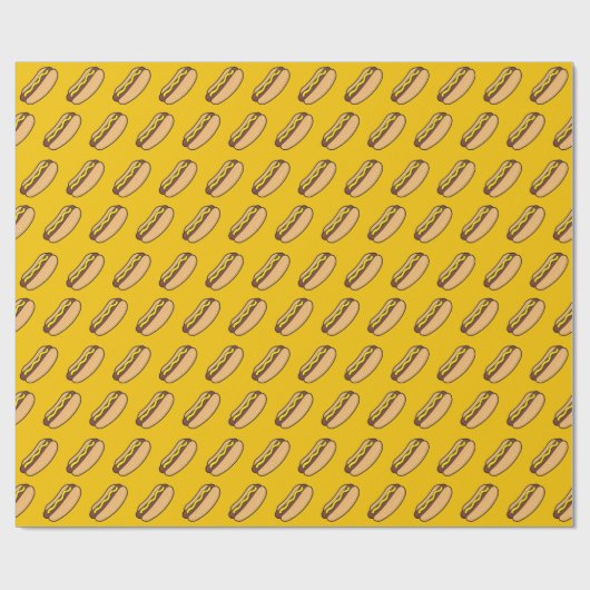 Hotdog Geschenkpapier (Flach)