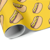 Hotdog Geschenkpapier (Rolleneckpunkt)