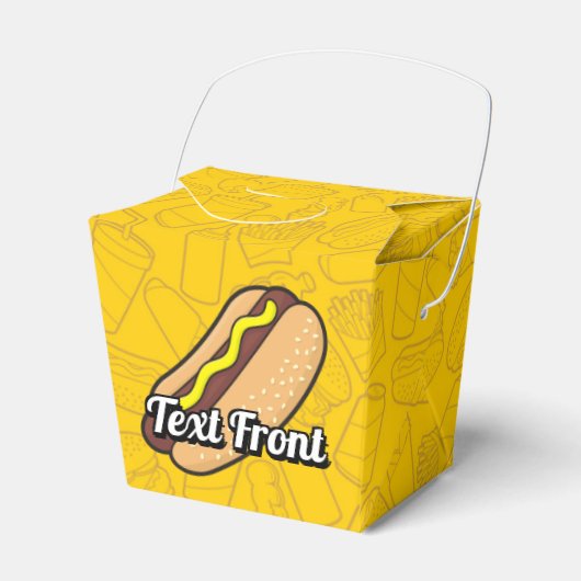 Hotdog Geschenkschachtel (Vorderseite)