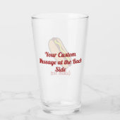 Hotdog Glas (Rückseite)