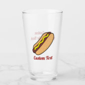 Hotdog Glas (Vorderseite)