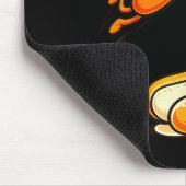 Hotdog-Hochsprung Mousepad (Ecke)