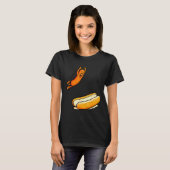 Hotdog Hochsprung  T-Shirt (Vorne ganz)