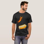 Hotdog Hochsprung  T-Shirt (Vorne ganz)