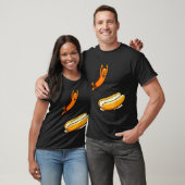 Hotdog Hochsprung  T-Shirt (Unisex)